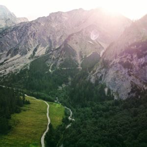 Gramai Alm Alpengasthof Oostenrijk drone 3