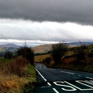 Roads Lake District Engeland