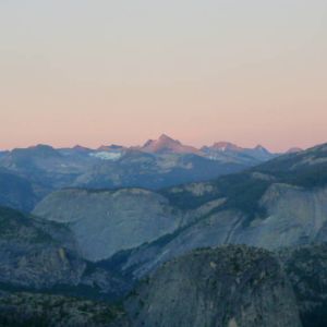 Yosemite sunset