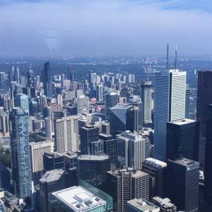CN Tower Toronto view